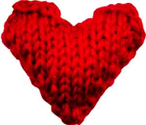 This is a picture of a heart, which is the To Your Heart's Content logo - SEO copywriting services with heart