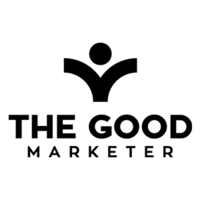 The Good Marketer logo for copywriting portfolio