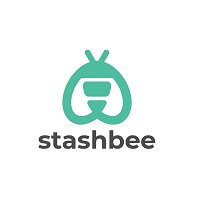 Stashbee logo for copywriting portfolio